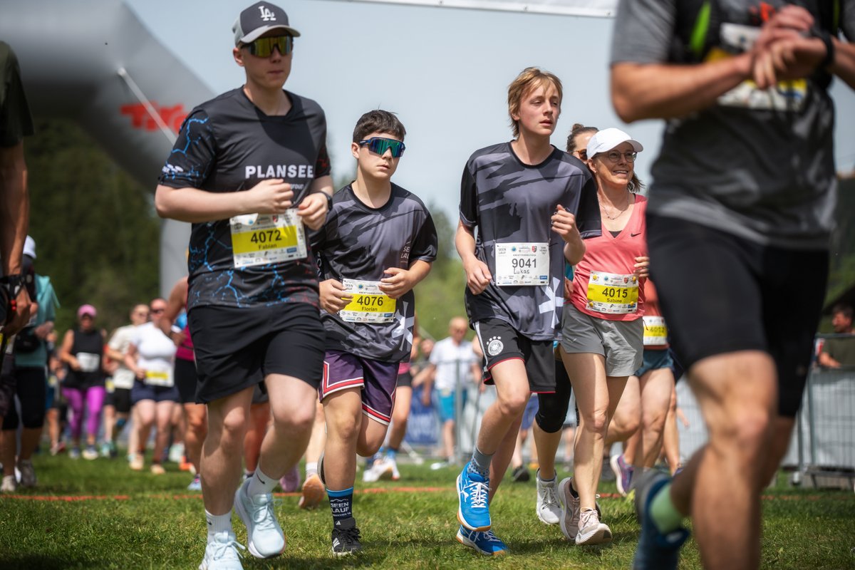 Läufer beim Seenlauf in Nesselwängle – Tannheimer Seenlauf im Tiroler Tannheimertal – Foto 196